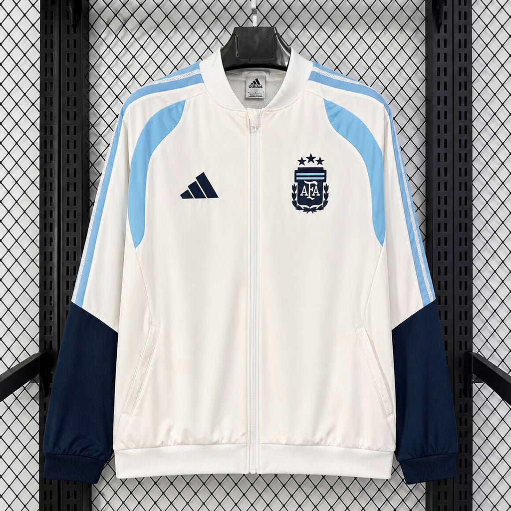 Argentina 2026 Travel Jacket White