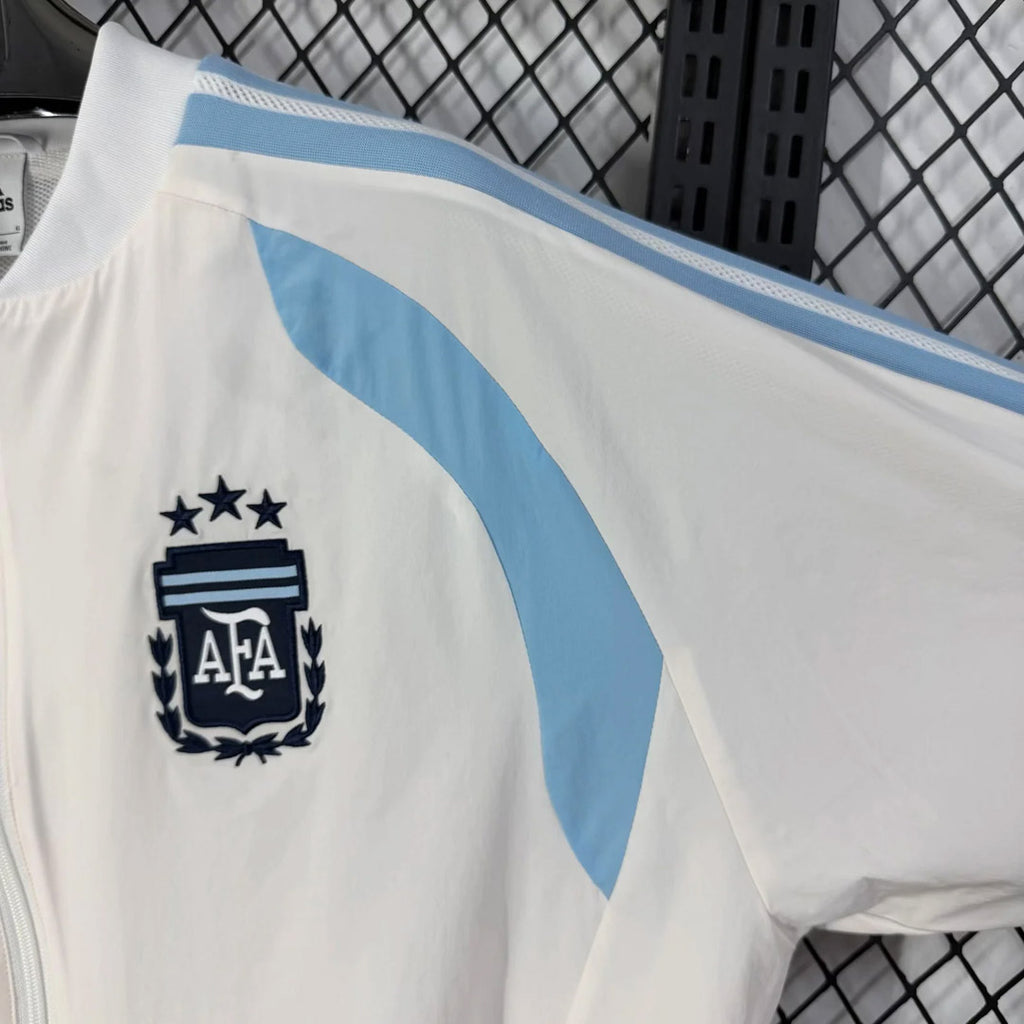 Argentina 2026 Travel Jacket White