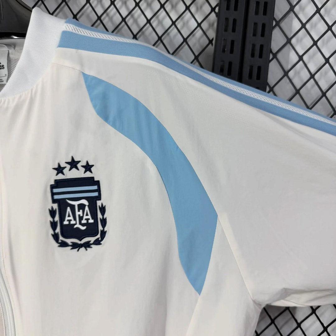 Argentina 2026 Travel Jacket White