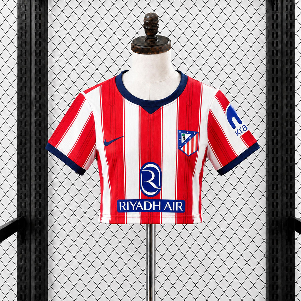 Atletico Madrid 2026/27 Home Cropped - Women's Fit