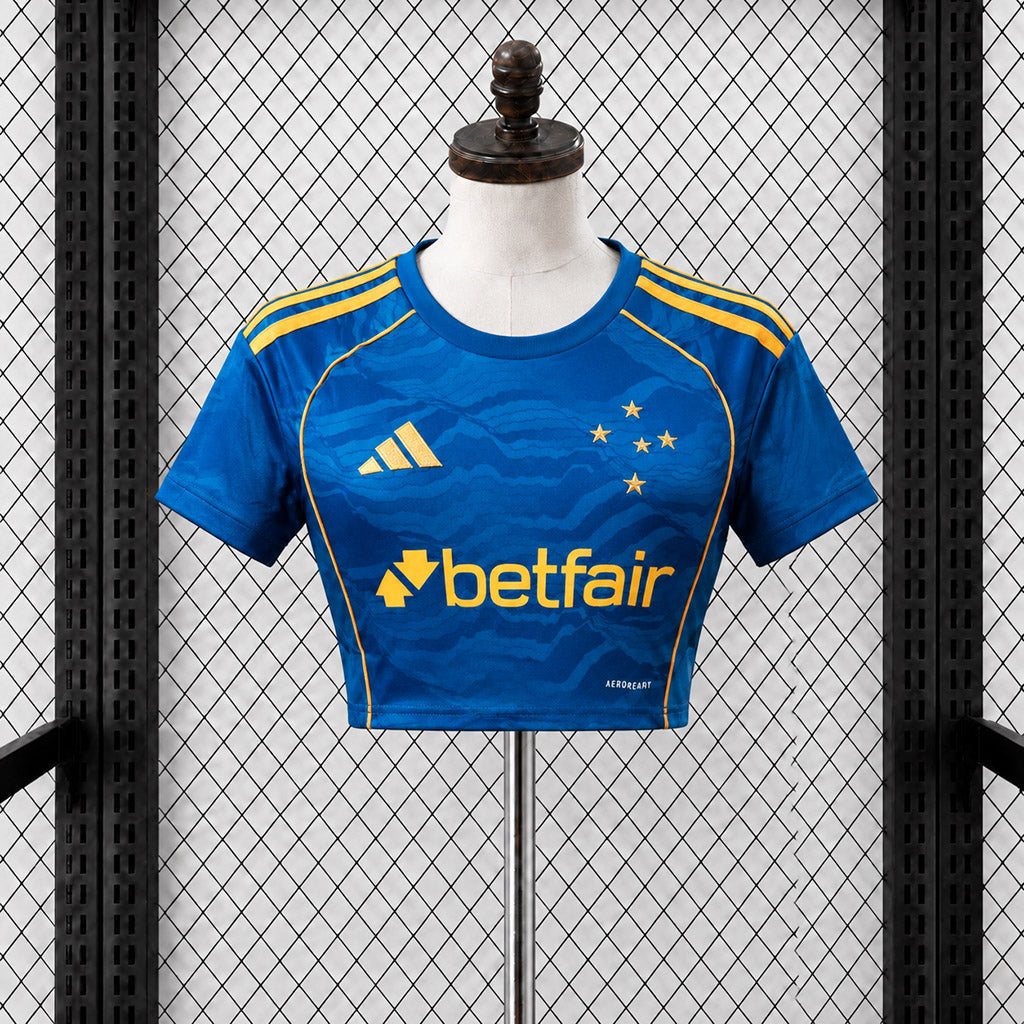 Cruzeiro 2026 Home Cropped - Women's Fit