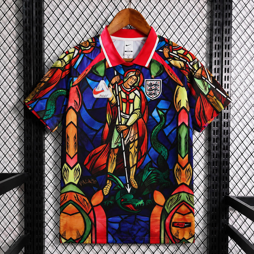 England x Palace 2026 Crimson St. George Polo