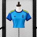 Flamengo 2026 Blue Goalkeeper Cropped - Women's Fit