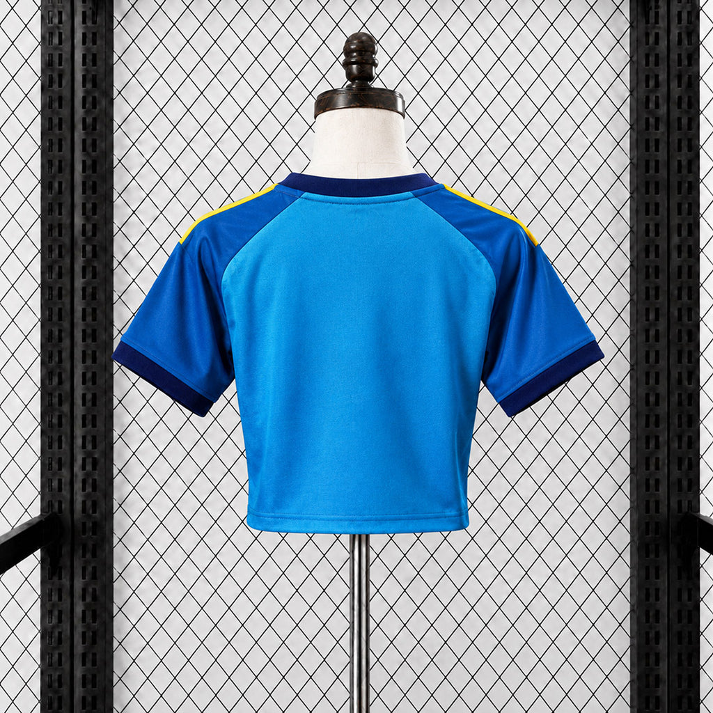 Flamengo 2026 Blue Goalkeeper Cropped - Women's Fit