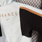 France 2026 Light Blue Hooded Windbreaker