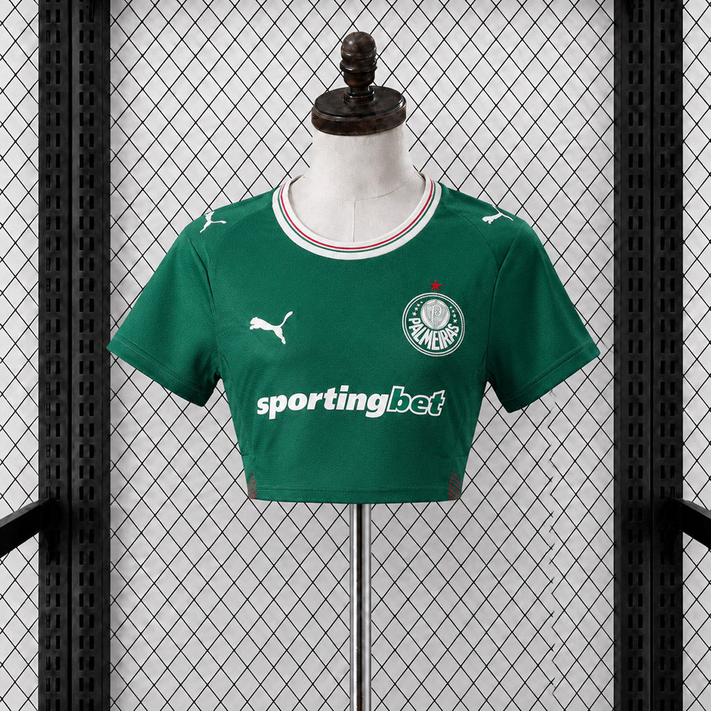 Palmeiras 2026 Home - Cropped Women's Fit