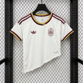 Spain 2026 Away 2 Stars Women Asymmetric Hem Crop - Women's Fit