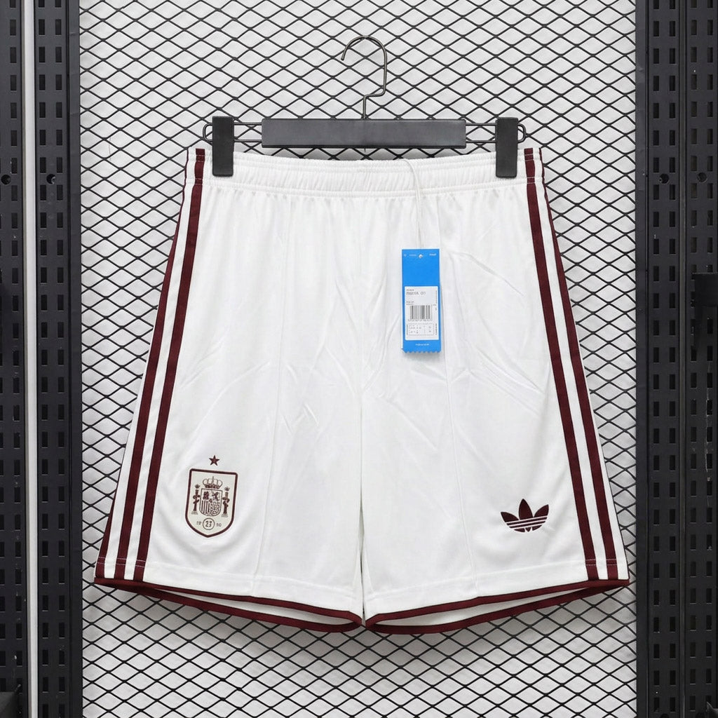 Spain 2026 Away White - Fan Shorts