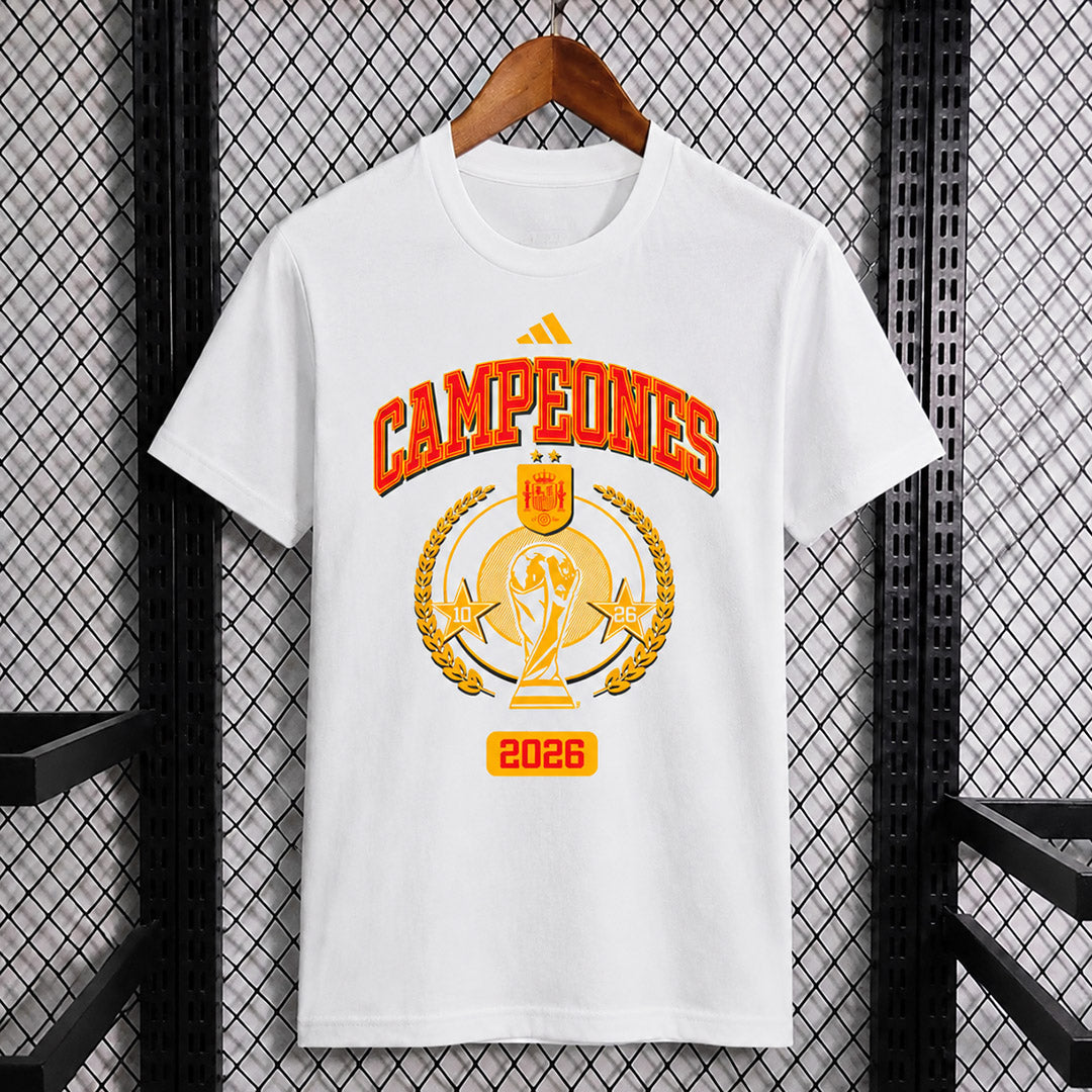 Spain 2026 White Espana 26 Casual T-Shirt