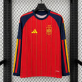Spain 2026 Home ** 2 Stars Long Sleeve - Fan Version