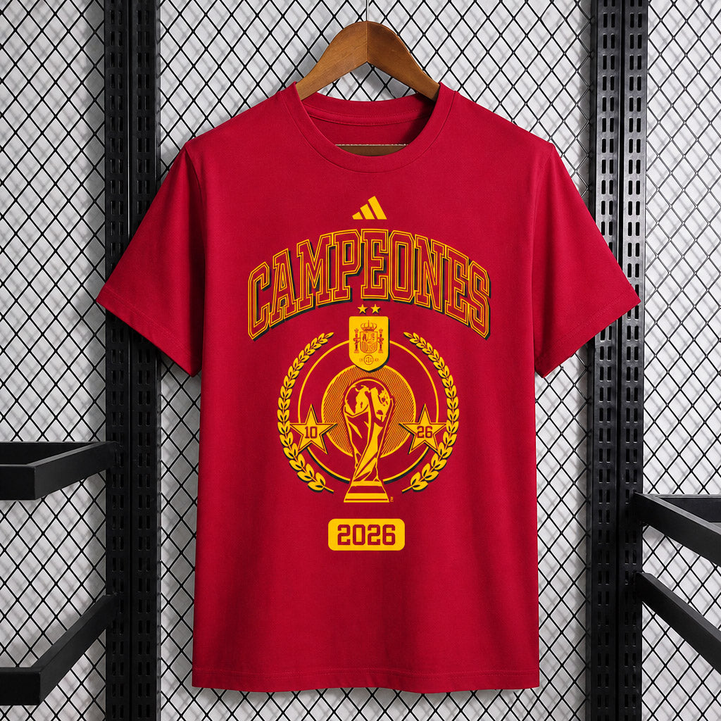 Spain 2026 Red Espana 26 Casual T-Shirt