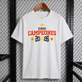 Spain 2026 White Campeones Casual T-Shirt