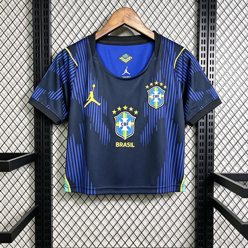 Brazil 2026 Away Cropped - Women's Fit