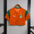 Ivory Coast 2026 Home Cropped - Women's Fit