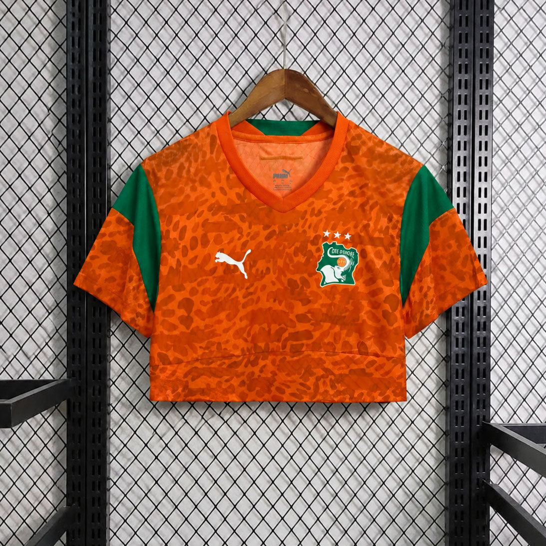 Ivory Coast 2026 Home Cropped - Women's Fit
