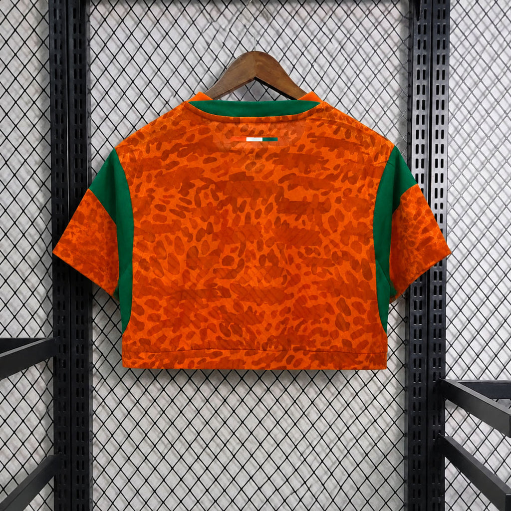 Ivory Coast 2026 Home Cropped - Women's Fit