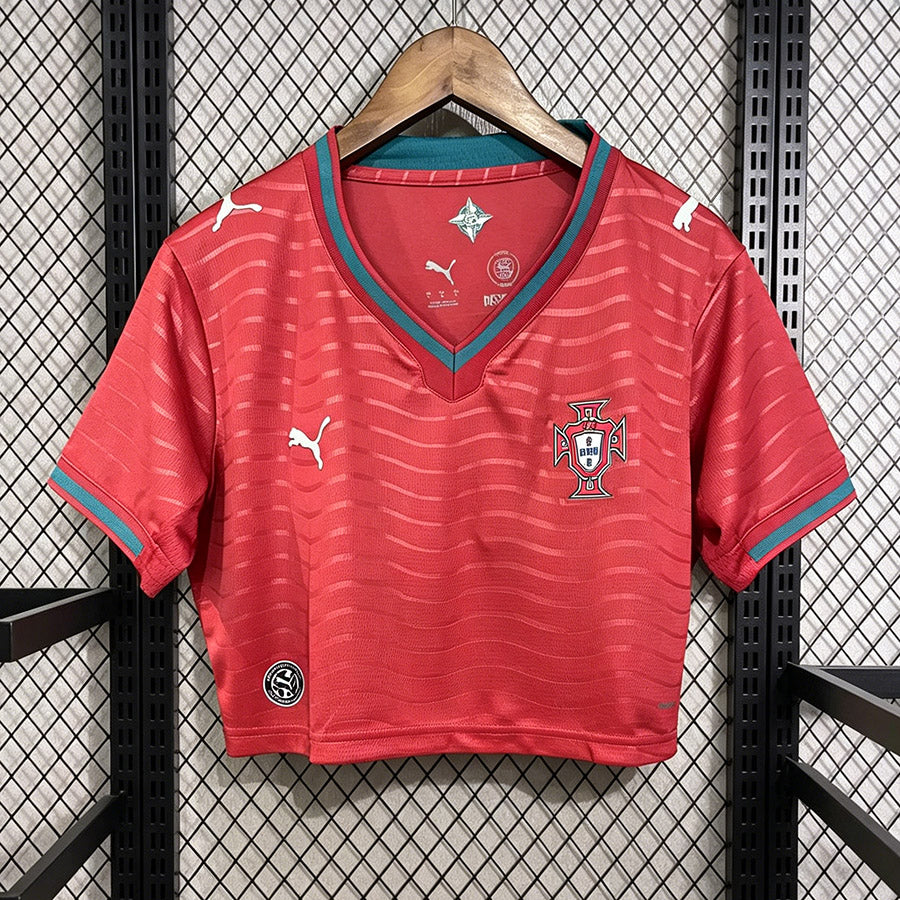 Portugal 2026 Home Cropped - Women's Fit