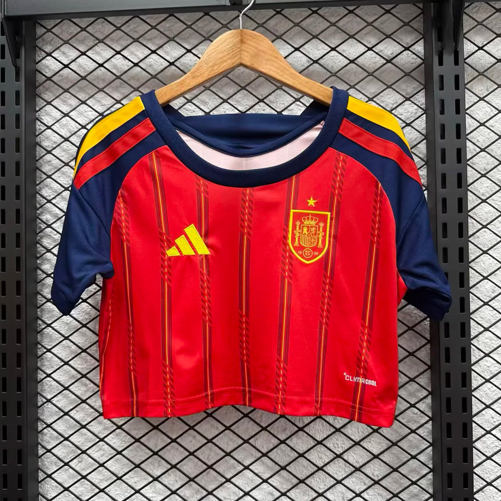Spain 2026 Home Cropped - Women's Fit