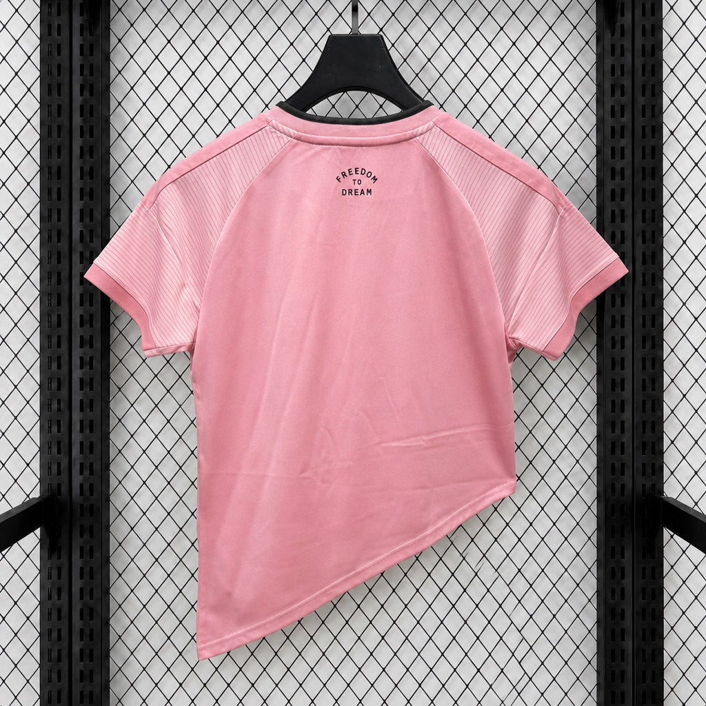 Inter Miami 2027 Home Asymmetric Hem Crop - Women's Fit
