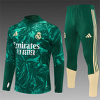 Real Madrid 2026/27 Green ¼  Zip Training Set | Adult + Kids Sizes