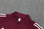 Arsenal 2025/26 Maroon ¼ Zip Training Set | Adult + Kids Sizes