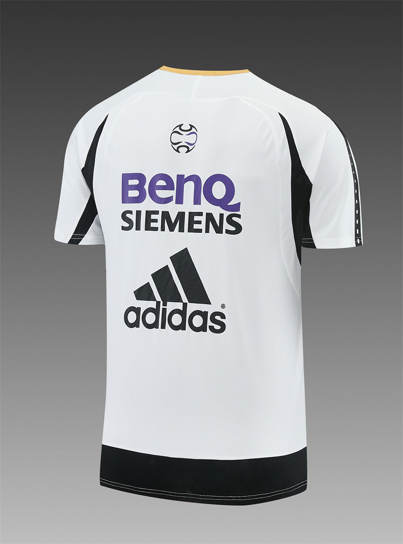 Real Madrid 2006/07 White Retro Training Top