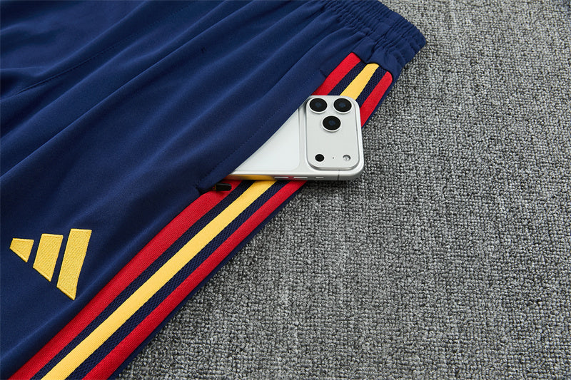 Spain 2026/27 White/Navy ¼  Zip Training Set | Adult + Kids Sizes
