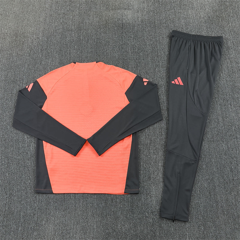 Bayern Munich 2025/26 Orange ¼  Zip Training Set | Adult + Kids Sizes