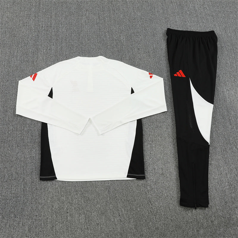 Liverpool FC 2025/26 White ¼  Zip Training Set | Adult + Kids Sizes