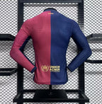 Barcelona 2024/25 Home Long Sleeve - Player Version