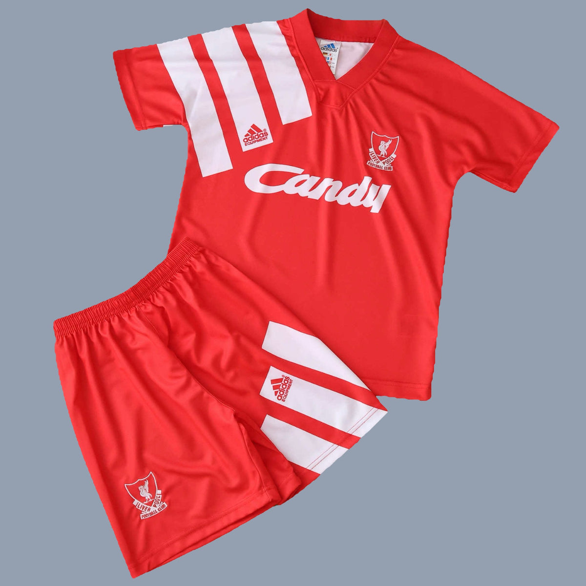Liverpool FC 1991/92 Home - Retro Kid Kit football kit - view 1