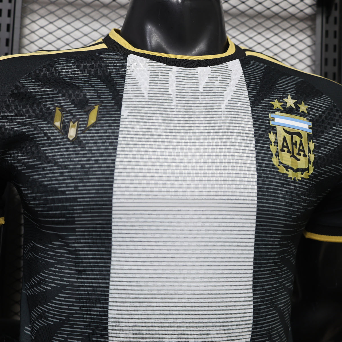 Argentina 2026/27 Messi Commemorative Jersey Black - Player Version