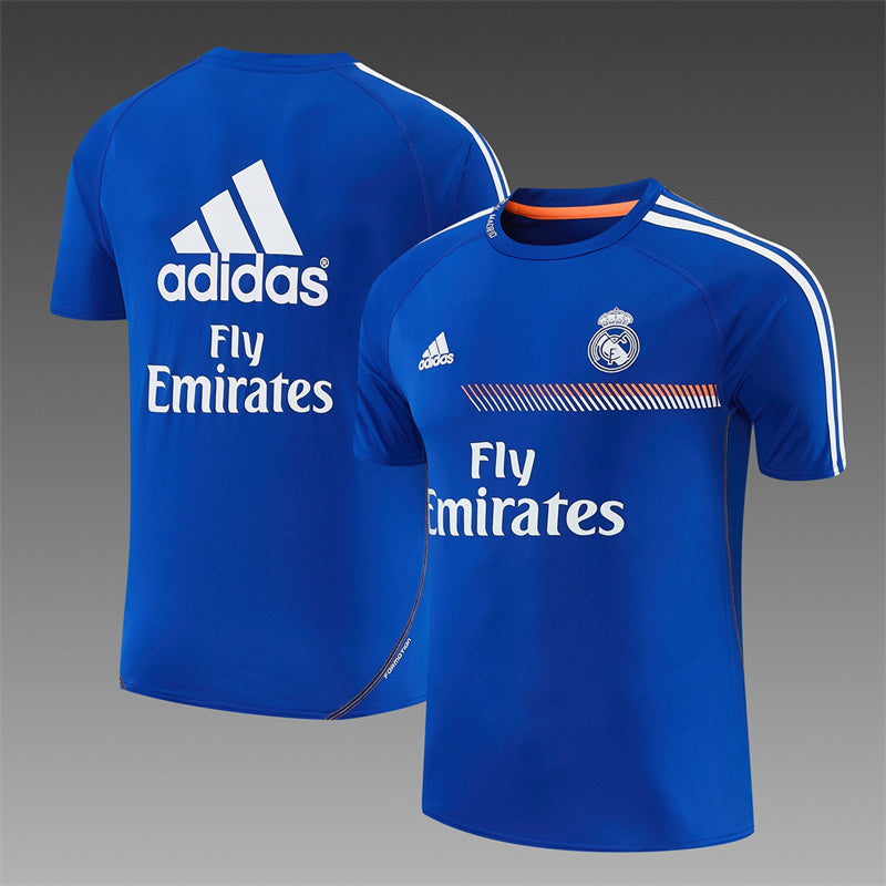 Real Madrid 2013/14 Blue Retro Training Top