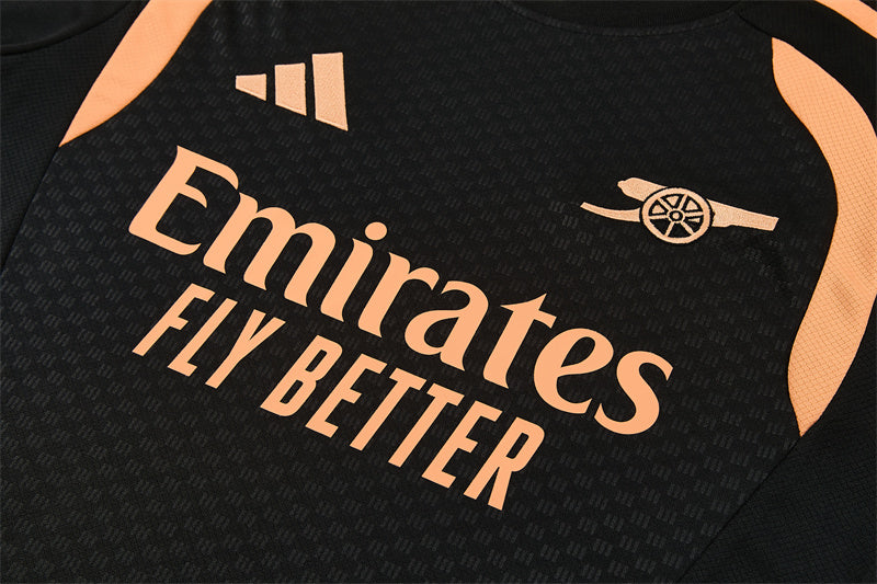 Arsenal 2026/27 Black Orange Training Set | Adult + Kids Sizes