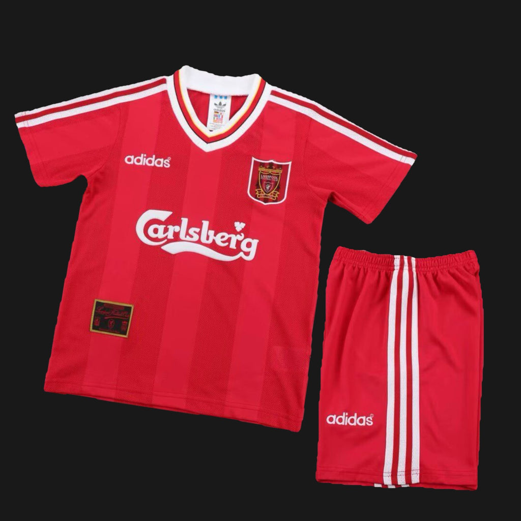 Liverpool FC 1995/96 Home - Retro Kid Kit football kit - view 1