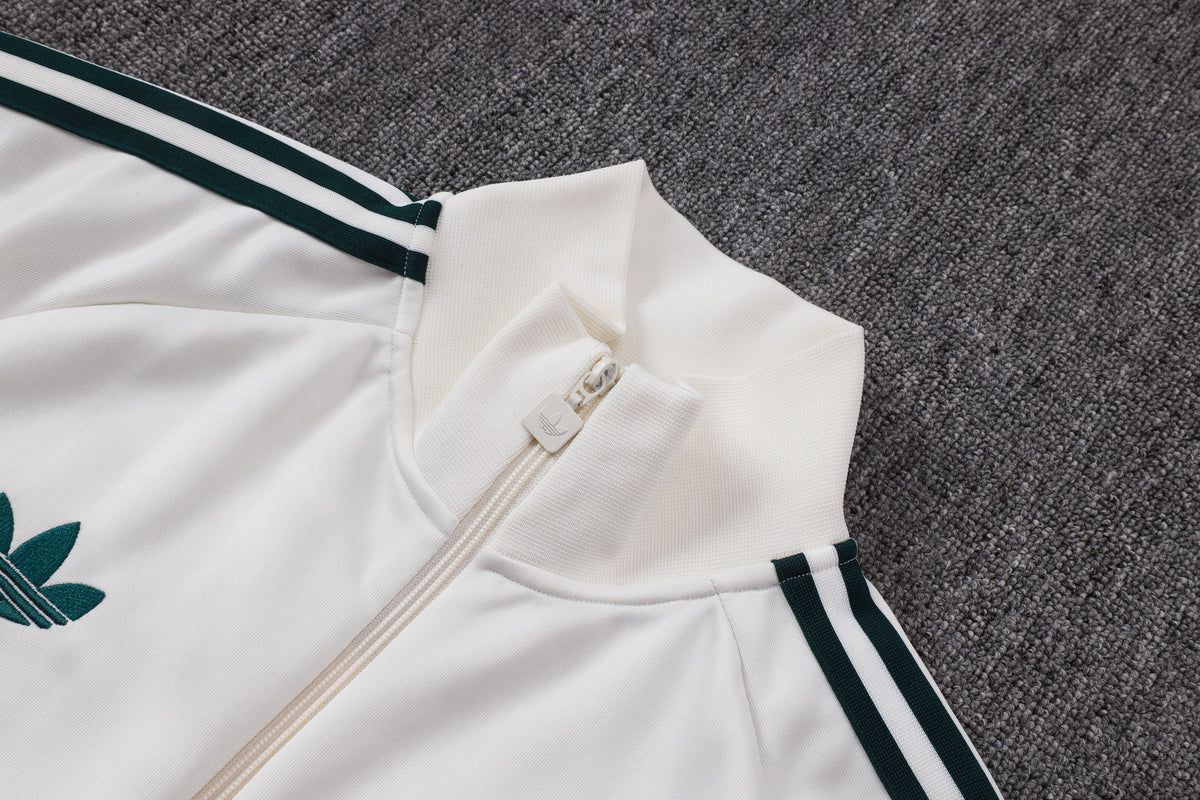 Real Madrid 2026/27 White Dark Green Originals Tracksuit  | Adult + Kids Sizes