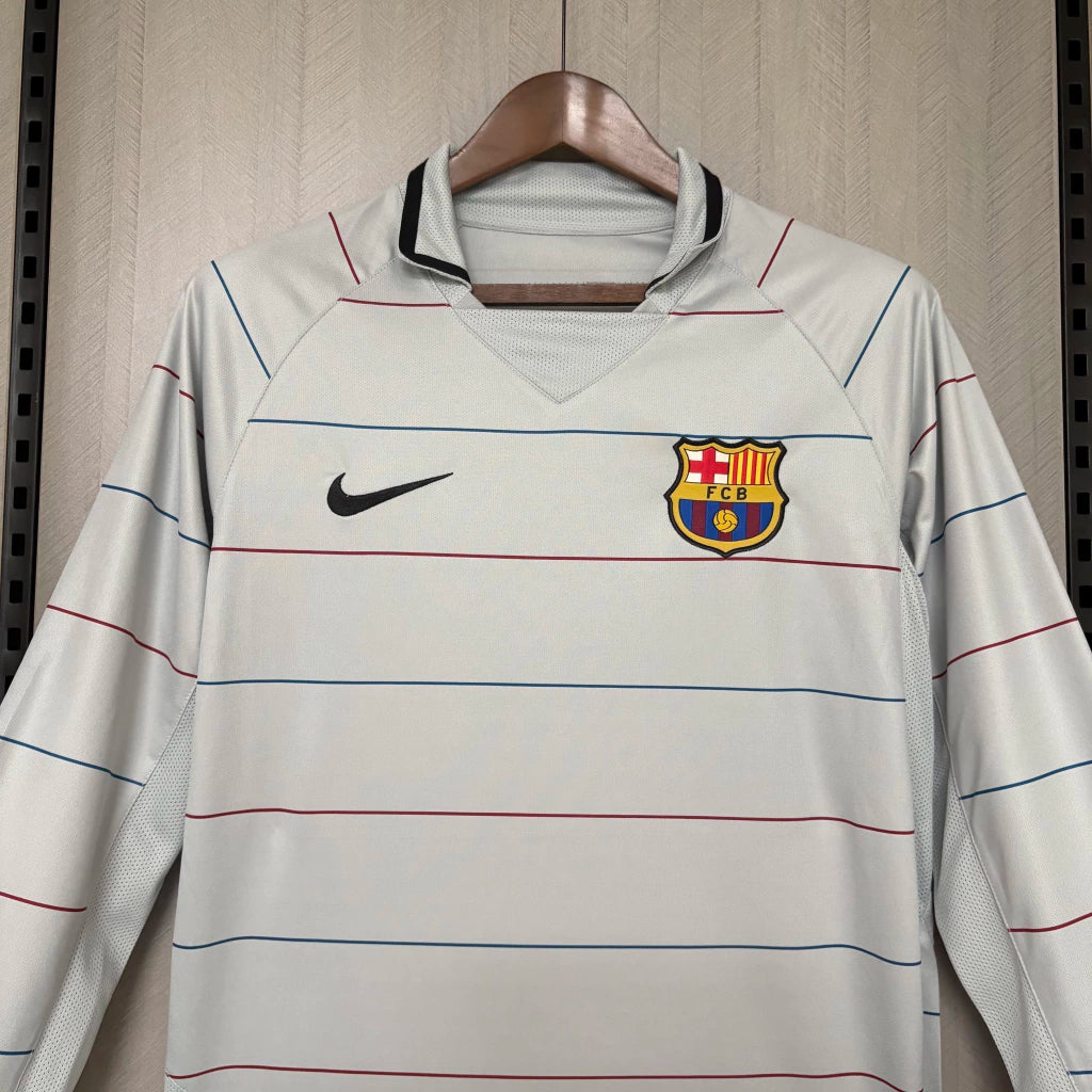 Barcelona 2003/05 Away Long Sleeve - Retro