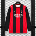 AC Milan 2026/27 Home Long Sleeve - Fan Version