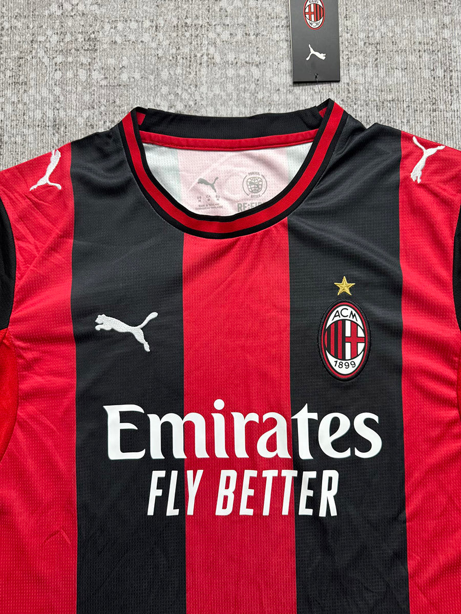 AC Milan 2026/27 Home Long Sleeve - Fan Version