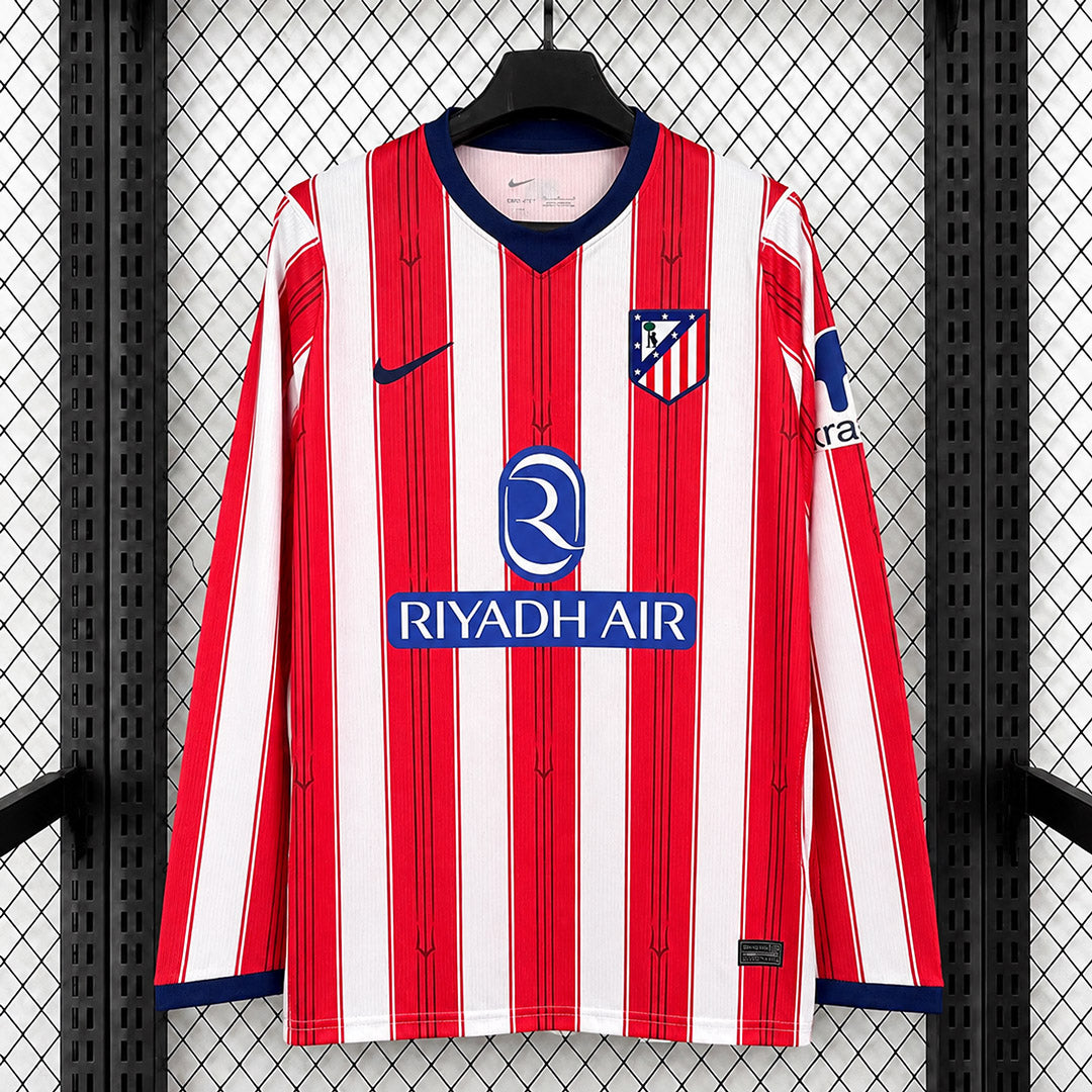 Atletico Madrid 2026/27 Home Long Sleeve - Fan Version