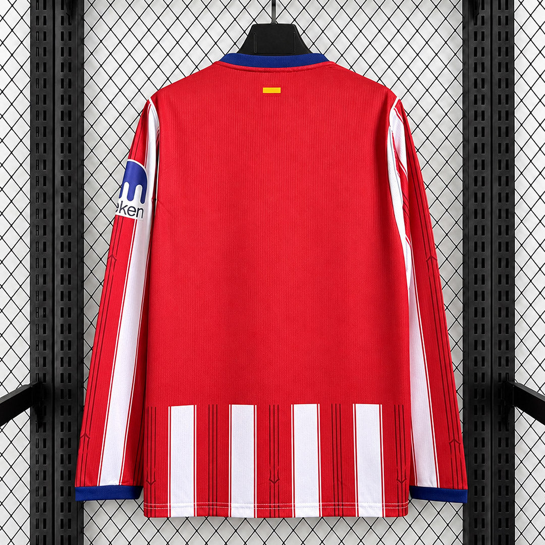 Atletico Madrid 2026/27 Home Long Sleeve - Fan Version