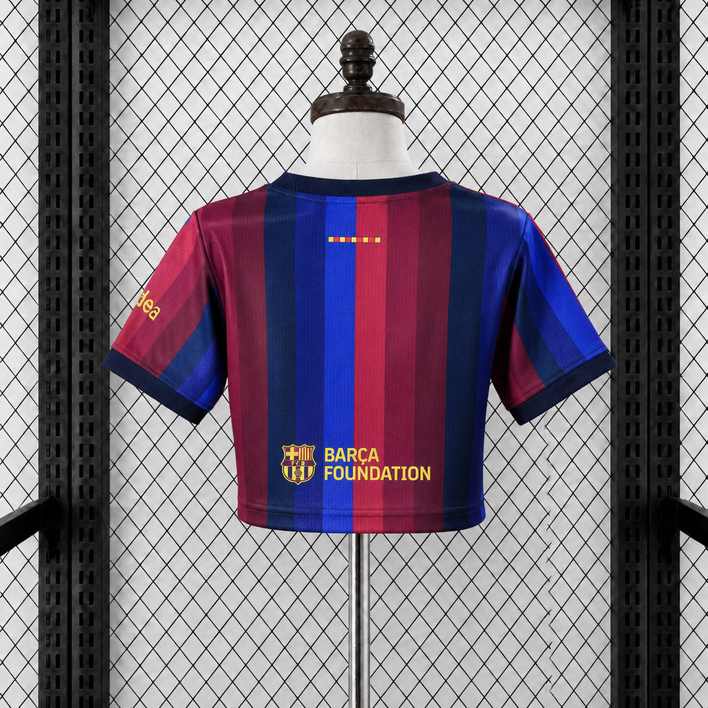 Barcelona 2026/27 Home Cropped - Women's Fit