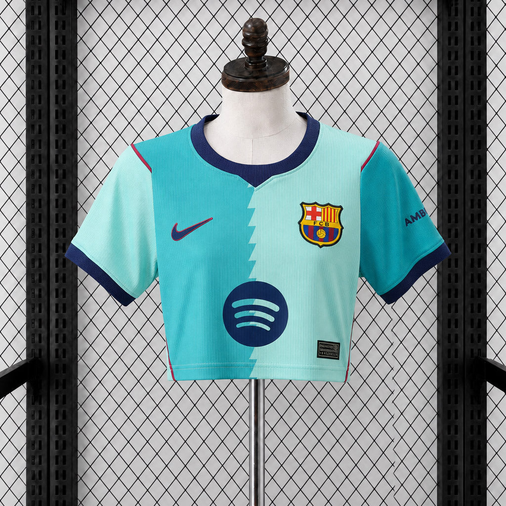 Barcelona 2026/27 Third Cropped - Women's Fit