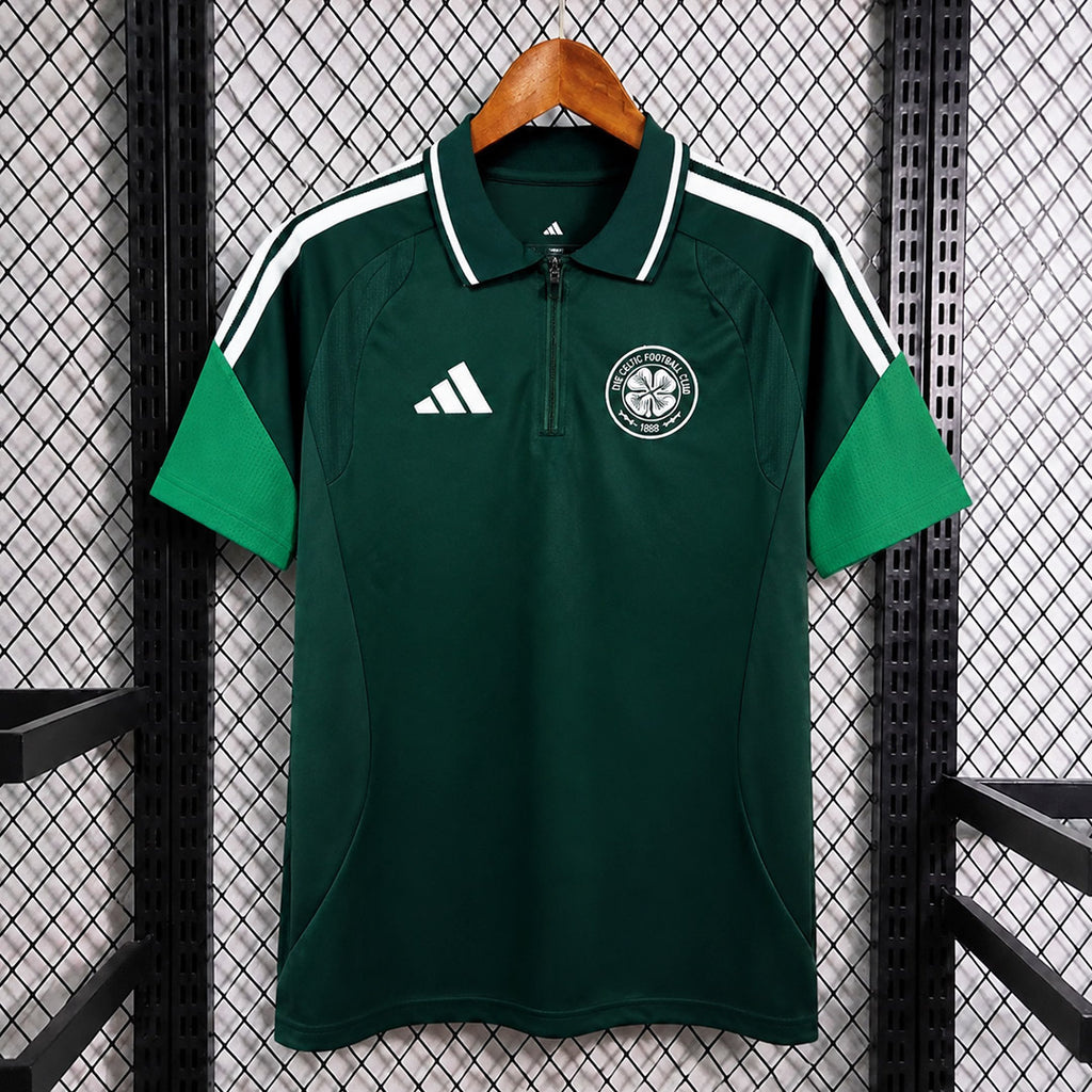 Celtic FC 2026/27 Green Travel Polo