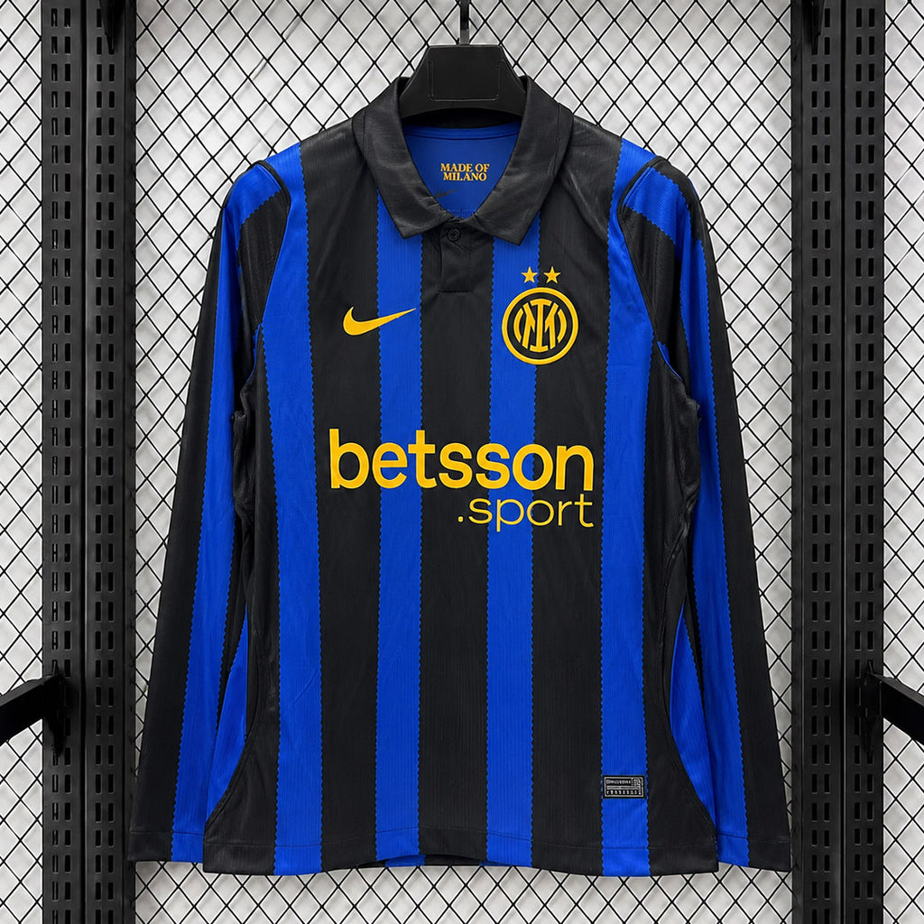 Inter Milan 2026/27 Home Long Sleeve - Fan Version