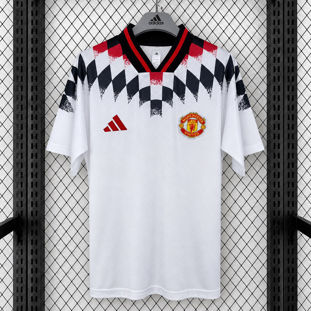 Manchester United 1994 Inspired Stadium Top White