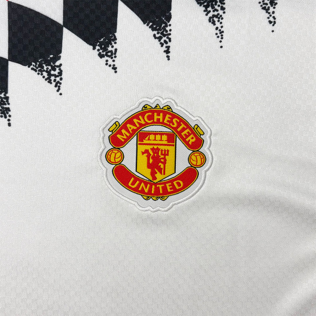 Manchester United 1994 Inspired Stadium Top White