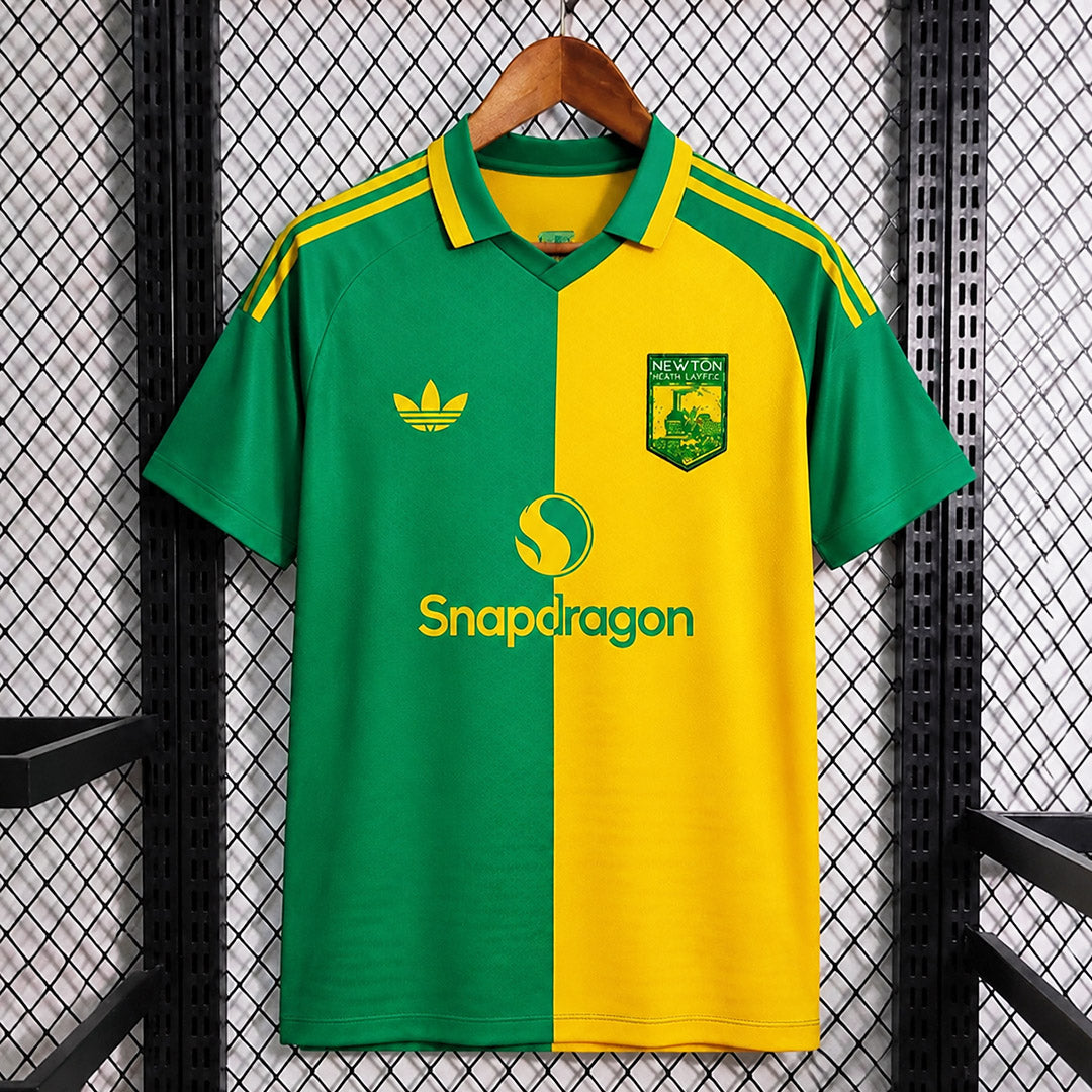 Manchester United 2026/27 Fourth 'Newton Heath' Green/Gold - Fan Version