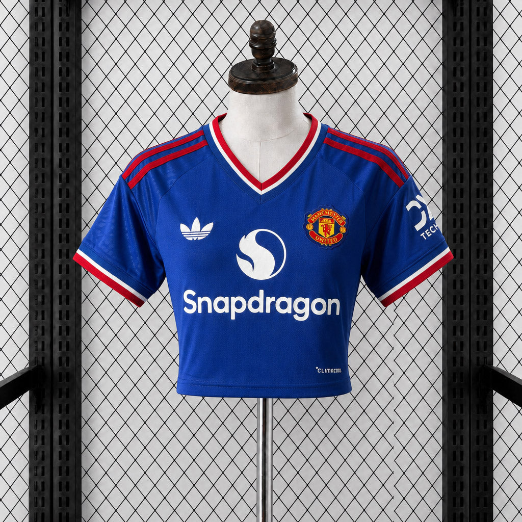 Manchester United 2026/27 Away Cropped - Women's Fiit