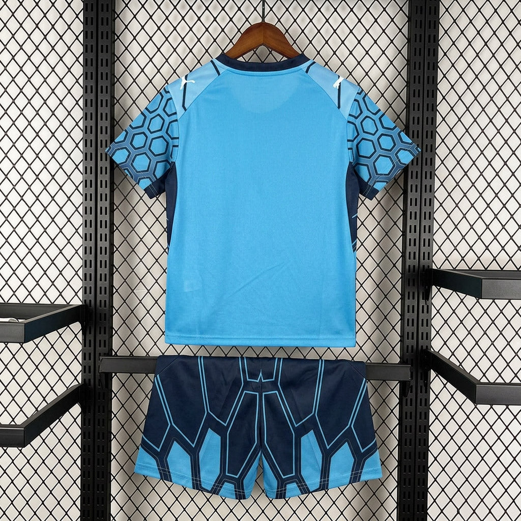 Marseille 2026/27 Goalkeeper Blue - Kid Kit